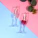 25 PCS Wineglass Shaped Lip Gloss Tubes 5ML (Red) - Cute Lip Gloss Container - Buy Online on GoSupps.com