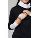 Happy Mama Maternity Nursing Jumper Sweatshirt 348 Black & White - Size 8-10 | Women's Boutique - Buy Online on GoSupps.com