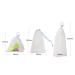 Pack of 3 Mesh Bags - Double Layer Bubble Net Shower & Skin Care Holder | Eco-Friendly Cleaning Solution - Buy Online on GoSupps.com