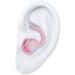 Ear Plugs for Sleeping - Soft Silicone Noise Reduction Earplugs | 2 Pairs Reusable Hearing Protection for Travel & Sound Sensitivity - Pink - Buy Online on GoSupps.com