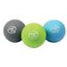 Fitness Mad Trigger Point Massage Ball Set Black/Silver One Size Multicolor One Size