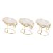 Cabilock 3 pieces of razor decorative container Self-intolerating camping saver drainage sponges etui self-emptying tub wear-resistant plate fitness studio drainage