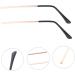 Osaladi Ros gold Schnapps Glasses - Unisex Metallic Sunglasses Pair & Repair Set | 14x4cm 2pcs - Buy Online on GoSupps.com
