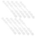 JECOMPRIS Mask Strap Extender 10 Pcs Mask Hooks Earrings Face White Extension Cord Silica Gel Face Mask Buckle