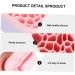 Angoily Pink Silicone Makeup Brush Storage Box - Organizer & Holder for Cosmetics | 28X5CM | Ideal for International Shipping - Buy Online on GoSupps.com