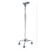 The Elderly Crutches Adjustable Lightweight 4-Legged Base Portable Crutches Walker Non-Slip Lightweight Professional Walking Sticks HGCHH Smooth Sailing