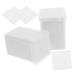2 Boxes Nail Wipes Gel Nail Polish Travel Wipes Cleaning Wipes Nail Remover Pads Polish Remover Pads for Nail Polish Removal Glue Wipes Lash Extensions Nail Pads White Cotton Healeved 4.80X4.80X0.10CM White