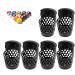 VGEBY Billiard Pockets - 6Pcs Plastic Pool Table Web Baskets Drop Net Bag Accessory - Buy Online on GoSupps.com