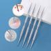 Dotting Tools 4PCS Professional Ball End Nail Art Tools Nail Art Brushes Detail Pen Nail Dotting Tool Design Tools Stailess Steel Dotting Pen Tool Rhinestone Picker Tool - Buy Online on GoSupps.com