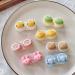 Portable Mini Contact Lenses Case - Cute Cartoon Travel Set for Girls - Cow Design - Ideal Gift & Lens Container - Buy Online on GoSupps.com