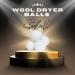 SEDLAV Wool Dryer Balls - Reusable Natural Fabric Softener & Wrinkle Reducer | Eco-Friendly Laundry Solution (4 Pack - Buy Online on GoSupps.com