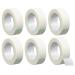6 Rolls Tape Micropore Surgical Tape 1.25cm x 9m Adhesive Medical Tape Microporous Tape for First Aid Taping Bandages Breathable Eyelash Extension 6 Rolls 1.25cm x 9m Microporous Tape