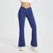 Napoo High Waisted Yoga Pants with Pockets - Blue - Large - Buy Online on GoSupps.com