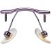 CASOTA Replacement Eyeglass Nose Pad Holder Nose Bridge Nose Bridge Replacement for Rimless Glasses Eyeglass Repair Accessories for Adults -Purple