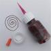 Xmasir Precision Applicator Set - 4 pcs 1 Oz. Henna Bottles with Needle Tips - 16 pcs Caps - Multi Purpose - Buy Online on GoSupps.com