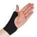 Solace Bracing Thumb Support Max | British Made & NHS Supplied Spica Splint - Black - M - Left Hand | Best Brace for CMC Pain, Arthritis, Tendonitis | Breathable & Comfortable - Buy Online on GoSupps.com