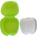 Buy Mnyd Prosthesis Case & Bathbox for False Teeth - Transparent Green Storage & Cleaning Solution - Buy Online on GoSupps.com