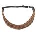 S-Noilite Fashion Hair Extensions | Braided Headband Hair Braid | Thick Chunky Hairband Accessory for Women & Girls | Mediuml-1 Light Brown - Buy Online on GoSupps.com