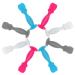 Leewoth 8 Pcs Baby Diaper Cream Spatula Applicator  Baby Butt Paste Spatulas Made of Soft Silicone Mini Rash Cream Brush for Newborn Baby