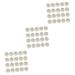 TOYANDONA Reusable Breast Pads 60 Pcs Breast Pads Super Absorbent Pads Maternity Pads Breastfeeding Pads Washable Pads Breathable Pads Pad Cover Ecological Cotton Postpartum White Mother