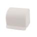 Ruilogod Plastic Self Adhesive Razor Wall Holder Shaver Storage Hanger White