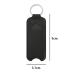4Pcs PU Leather Lipstick Lip Balm Case Holder Keychain Storage Bag for Women - Black - Buy Online on GoSupps.com