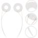 FOMIYES 2pcs Replacement Hot Ring Heated Curlers Coils Heating Plate Repair Kit Heating Coil White Plastic 9.5X2.5CM White - Buy Online on GoSupps.com