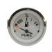 Teleflex Boat Fuel Gauge 59655 | Lido 2 Inch Silver White