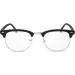 Buy Fuisetaea Nearsighted Glasses -0.50 Black | Stylish Myopia Glasses for Men & Women | International Shipping Available - Buy Online on GoSupps.com