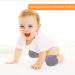 Baby Head Protector & Knee Pads Set for Crawling & Walking | Infant Safety Helmet | Age 6-36 Months | Grey Star Design - Buy Online on GoSupps.com