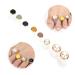 8 Pieces Silicone Toe Separators for Nail Art - Washable & Reusable Pedicure Care - Buy Online on GoSupps.com