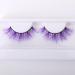 KFZR Ombre Lashes Gradient False Eyelashes Colored Eyelash Colorful Blue Purple Orange Pink Green Extension D Curl 1 Pair Eye Lashes (C122) - Buy Online on GoSupps.com