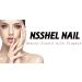Medium Square Press on Nails - French Tip Pink Full Cover False Nails with Flower & Rhinestones - 24Pcs Spring Glue on Nails for Women & Girls - Buy Online on GoSupps.com