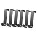 JECOMPRIS 6pcs Door Hook Clothes Rack Craft Coat Hook Towel Hook Hooks for Back of Door Office Cupboard Hanger