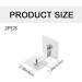 2 Pcs Furniture Wall Anchors No Punching Furniture Safety Buckles Anti Tip Baby Protection Furniture Anchors for Bookshelf Wardrobe Dresser - Buy Online on GoSupps.com