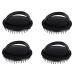 Healvian 12 STK massage shampoo brush headwear brush for curly hair hair styling tools Develop brush for head massage hair massage brush bathroom comb plastic scalp