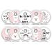 FreeStyle Libre 3 Sensor Sticker - Set of 10 "Be happy" - Stickers for sensors | Diasticker