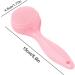 Silicone Face Scrubber | Manual Face Cleansing | Handheld Facial Cleansing Scrub | Waterproof Cat Paw Shaped Manual Spatula Scrubber Skincare Face Cleanser for Women Silicone Face Brush - Buy Online on GoSupps.com