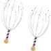 2pcs Octopus Shape Head Scratcher - Stainless Steel Wire Body for Stress Relief & Relaxation | Dijiusidy | International Shipping - Buy Online on GoSupps.com