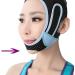 Thin Face Belt - V Facial Lifting Bandage for Double Chin Tightening | Black & Blue Sleep Mask | International Shipping - Buy Online on GoSupps.com