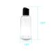 4 oz Clear Plastic Bottles with Black Disc Top Caps - Pack of 6, BPA Free, Made in USA | ljdeals - Buy Online on GoSupps.com