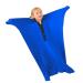 Sensory socks stretchy body socks full body wrap sensory body sock body wrap breathable sack to relieve stress hypersensitivity fear stretchable (color: bluew size: m-47 "x27")