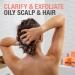 Healthy Scalp Clarify and Shine Scalp Scrub with Pink Grapefruit - Exfoliating Cleaner Hair Mask with Vitamin C - Buy Online on GoSupps.com