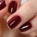 Buy LaNature Vegan Water-Based Nail Polish - Dark Velvety Red Peel-Off - 10 ml - Eco-Friendly Red Rose - Buy Online on GoSupps.com