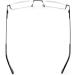 Eyekepper Metal Half Rim Reading Glasses +2.0 - Spring Hinge Black | Quality International Shipping - Buy Online on GoSupps.com