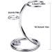Shaving and Brush Stand | Metal Manual Shaver Kit Holder & Organizer for Men | Double-Handle Design - Buy Online on GoSupps.com