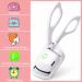 BYVUTE Heated Electric Eyelash Curler with Silicone Pads - Rechargeable Long Lasting Curler with Two Temperature Settings - Includes Pouch (White) - Buy Online on GoSupps.com
