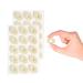 Bunion Plasters Corn Plasters Pads for Feet 30 Pcs Soft Corn Cushions Latex Foam Corn Plasters for Feet Self Adhesive Callus Pads Corn Pad Anti Corn Removal Friction Reduce Foot and Heel Pain