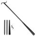 Rianpesn socken helpers for older people sock attracting helpers |Aids for putting on socks for at home multifunctional removable dressing hooks adjustable shoe puller function Black A