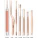 HNKDD 7pcs/Set LED Ear Wax Pickers Stainless Steel Earpick Wax Remover Curette Ear Cleaner Spoon 1 D - Buy Online on GoSupps.com